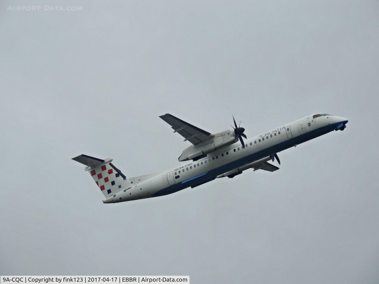 9A-CQC, 2009 De Havilland Canada DHC-8-402Q Dash 8 C/N 4258, CROATION AIRLINES dash!