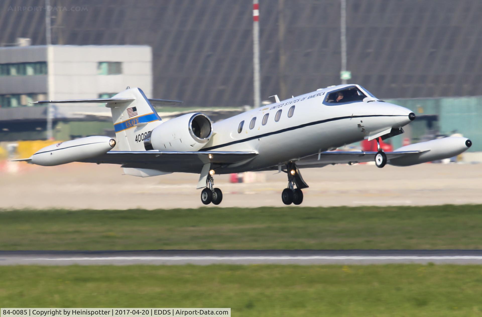 84-0085, 1984 Gates Learjet C-21A C/N 35A-531, 84-0085 at Stuttgart Airport