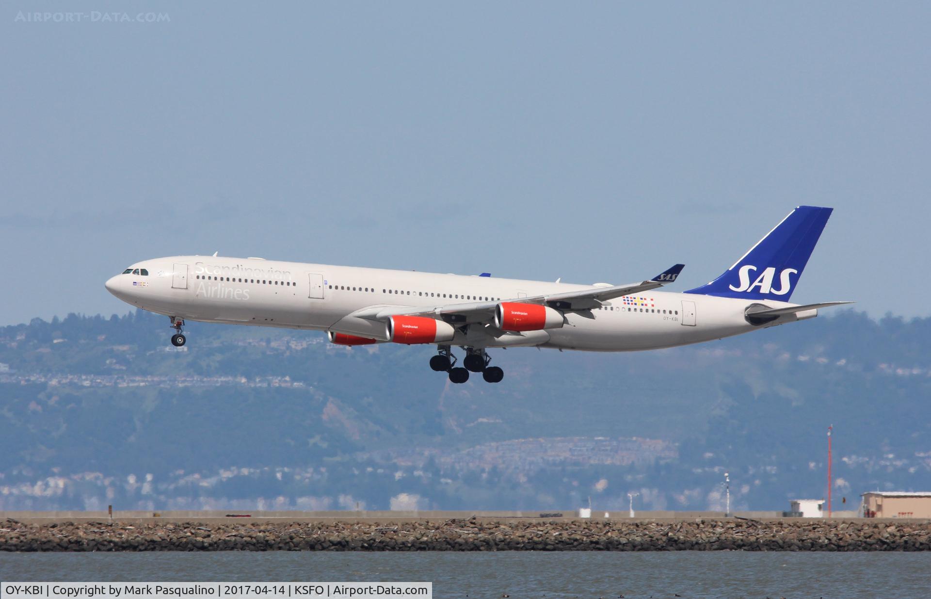 OY-KBI, 2001 Airbus A340-313X C/N 430, Airbus A340-300