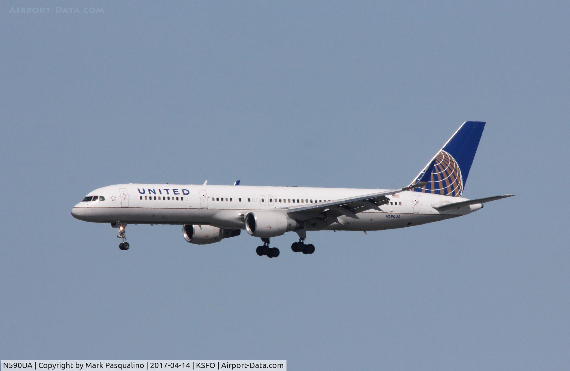 N590UA, 1997 Boeing 757-222 C/N 28708, Boeing 757-200
