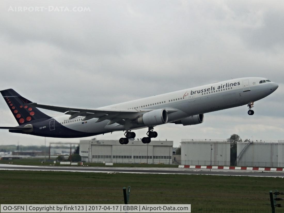 OO-SFN, 1993 Airbus A330-301 C/N 037, BRUSSEL AIRLINES