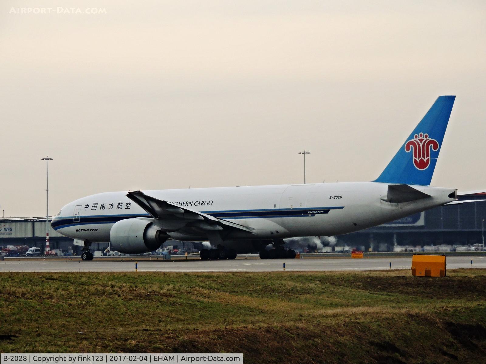 B-2028, 2015 Boeing 777-F1B C/N 41637, china SOUTHERN cargo