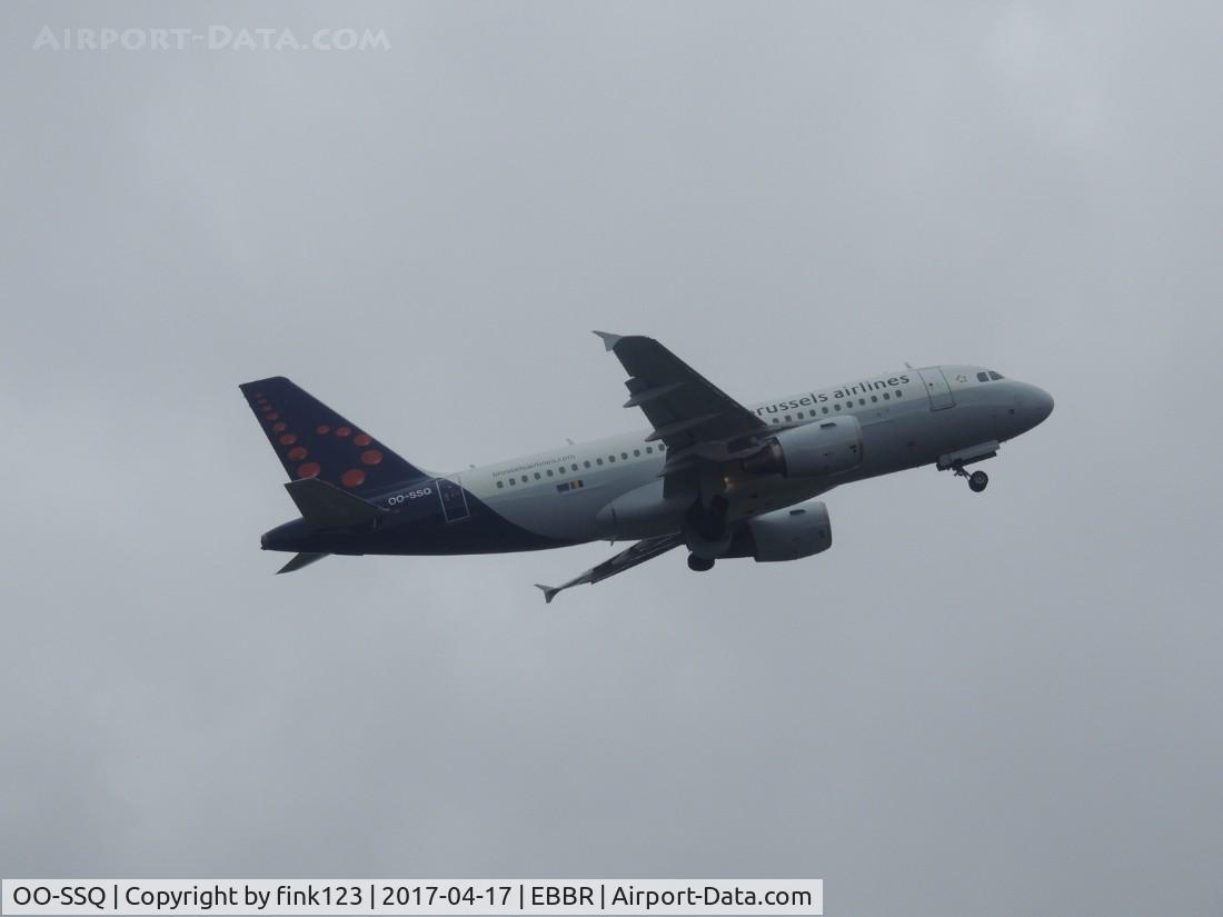 OO-SSQ, 2009 Airbus A319-112 C/N 3790, brussel airlines