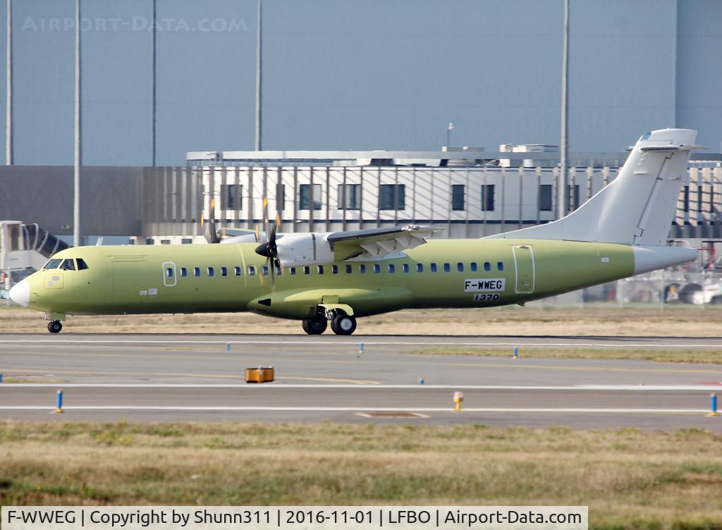 F-WWEG, 2016 ATR 72-600 C/N 1370, C/n 1370 - For Turkish Navy