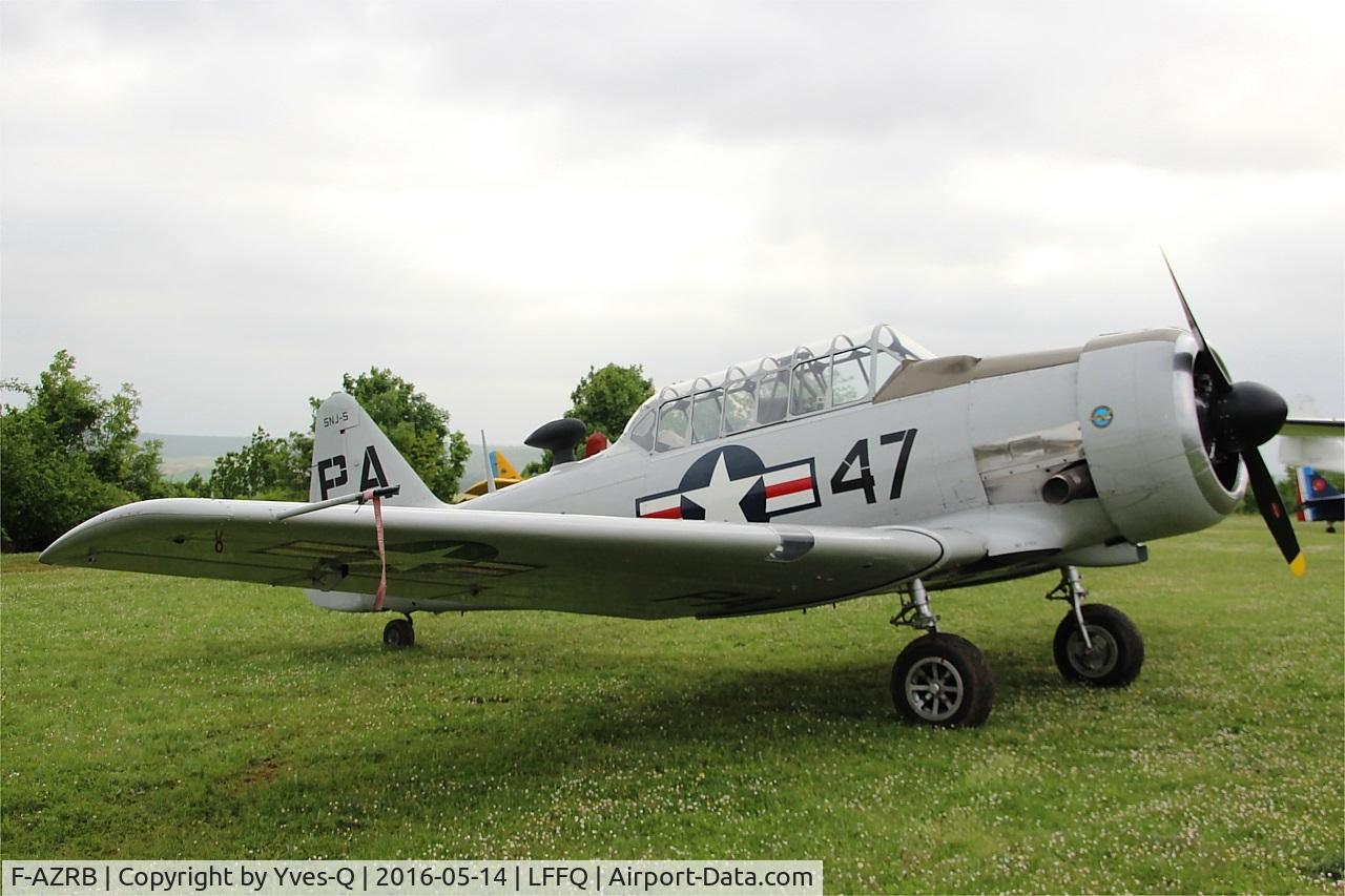 F-AZRB, North American SNJ-5 Texan Texan C/N 88-17955, North American SNJ-5 Texan, Static park, La Ferté-Alais airfield (LFFQ) Airshow 2016
