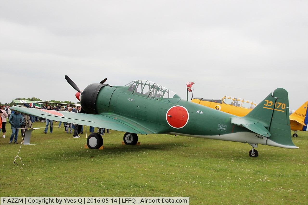 F-AZZM, 2000 North American AT-6B Texan C/N SA-32, North American AT-6B Texan, Static park, La Ferté-Alais airfield (LFFQ) Air show 2016