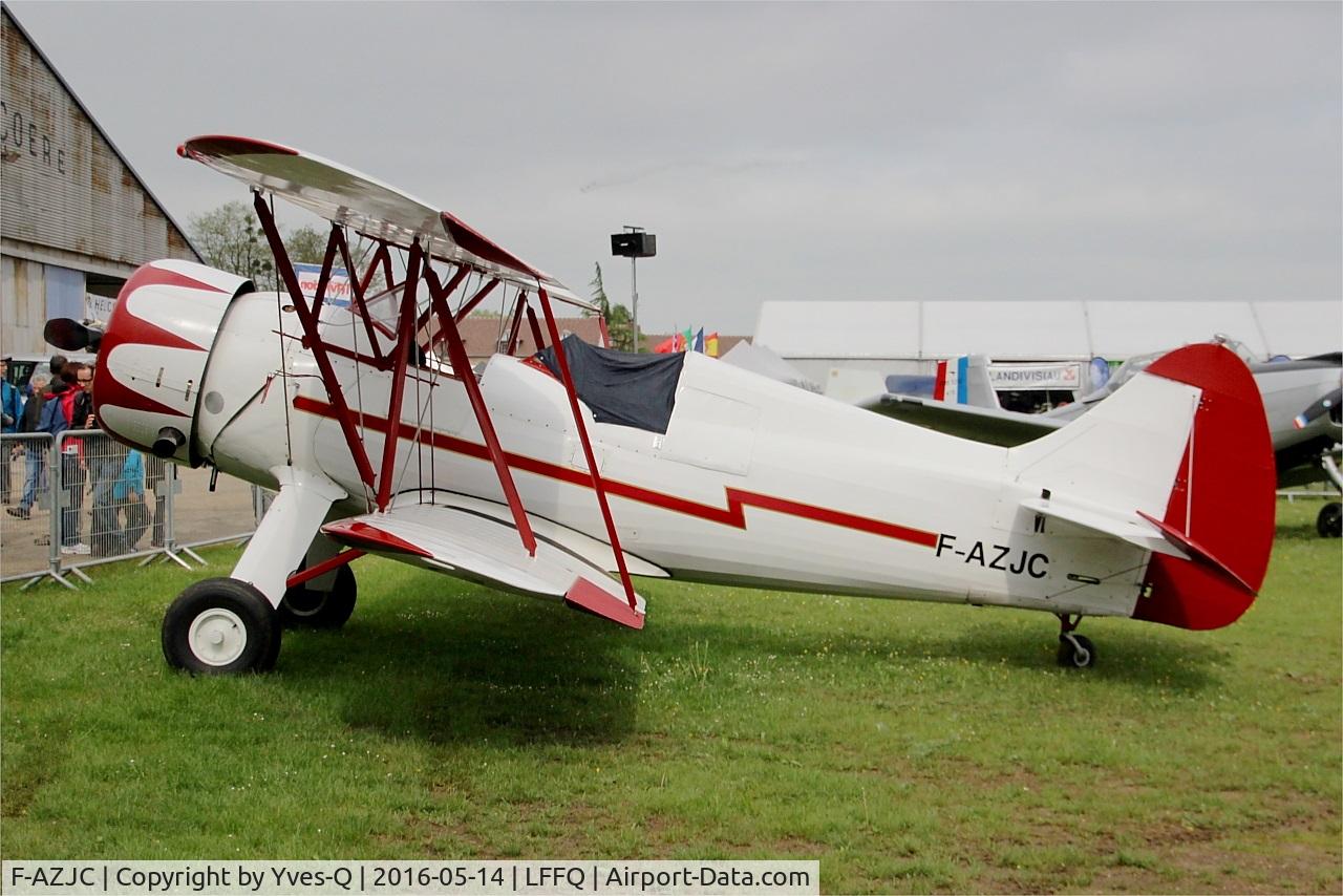 F-AZJC, Waco UPF7 C/N 5495, Waco UPF7, Static display, La Ferté-Alais airfield (LFFQ) Air show 2016