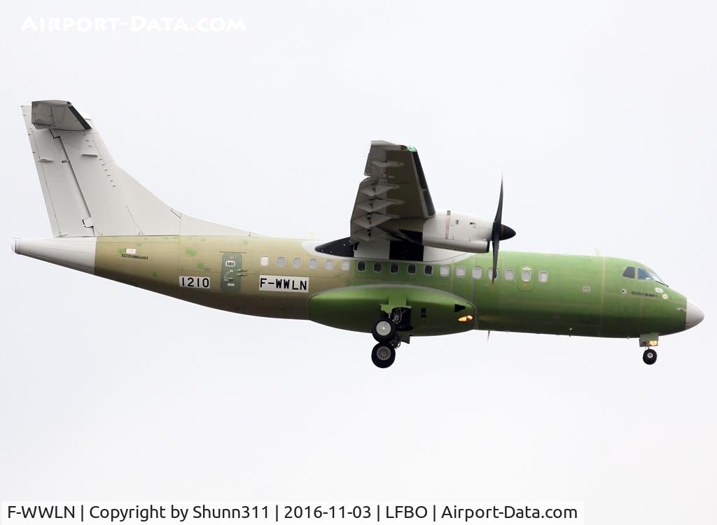 F-WWLN, 2016 ATR 42-600 C/N 1210, C/n 1210 - For AirSwift