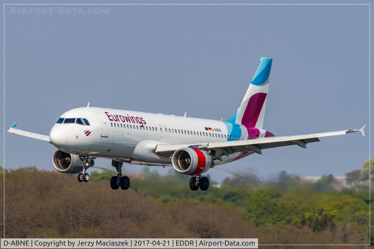 D-ABNE, 2003 Airbus A320-214 C/N 2003, Airbus A320-214