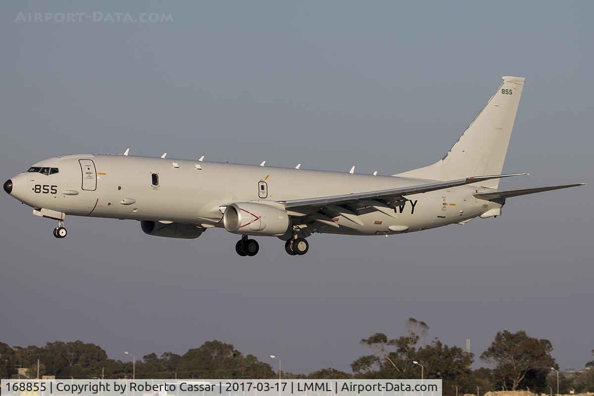 168855, 2015 Boeing P-8A Poseidon C/N 44147, Runway 31