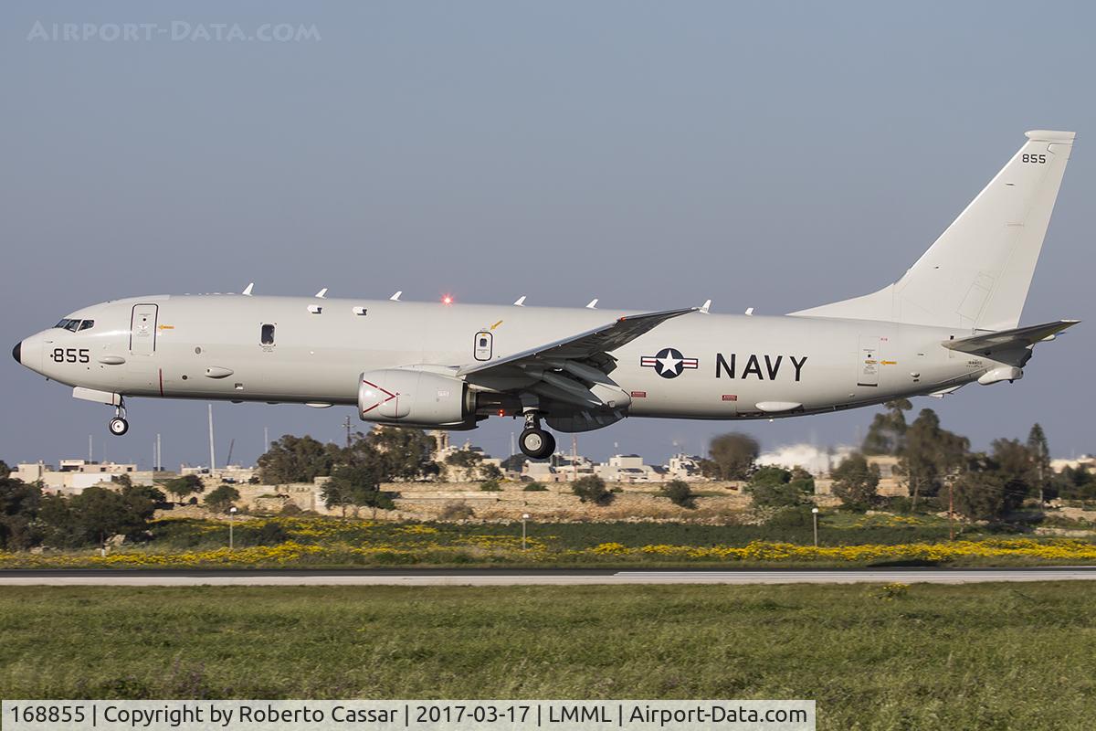 168855, 2015 Boeing P-8A Poseidon C/N 44147, Runway 31