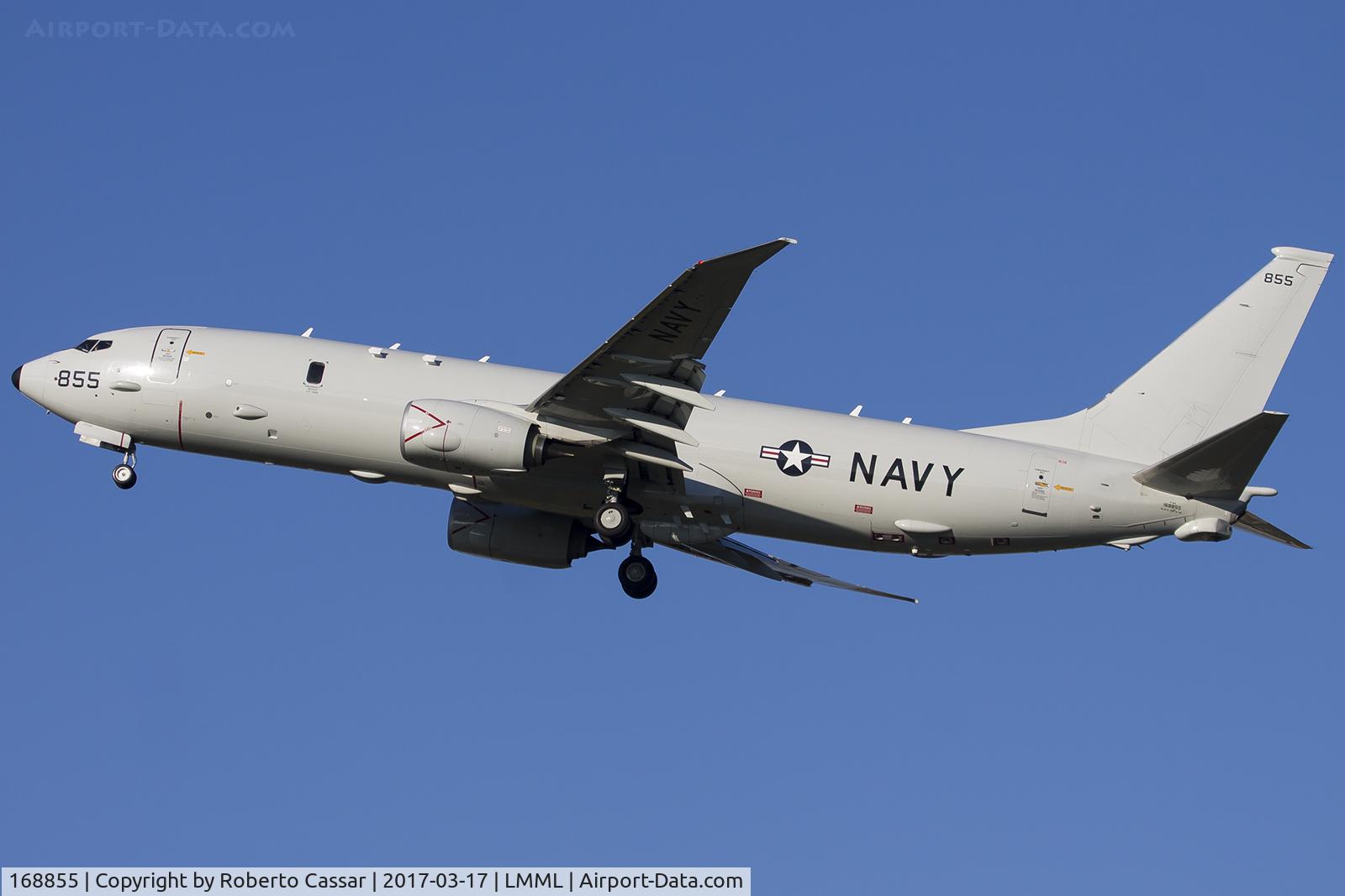 168855, 2015 Boeing P-8A Poseidon C/N 44147, Runway 31