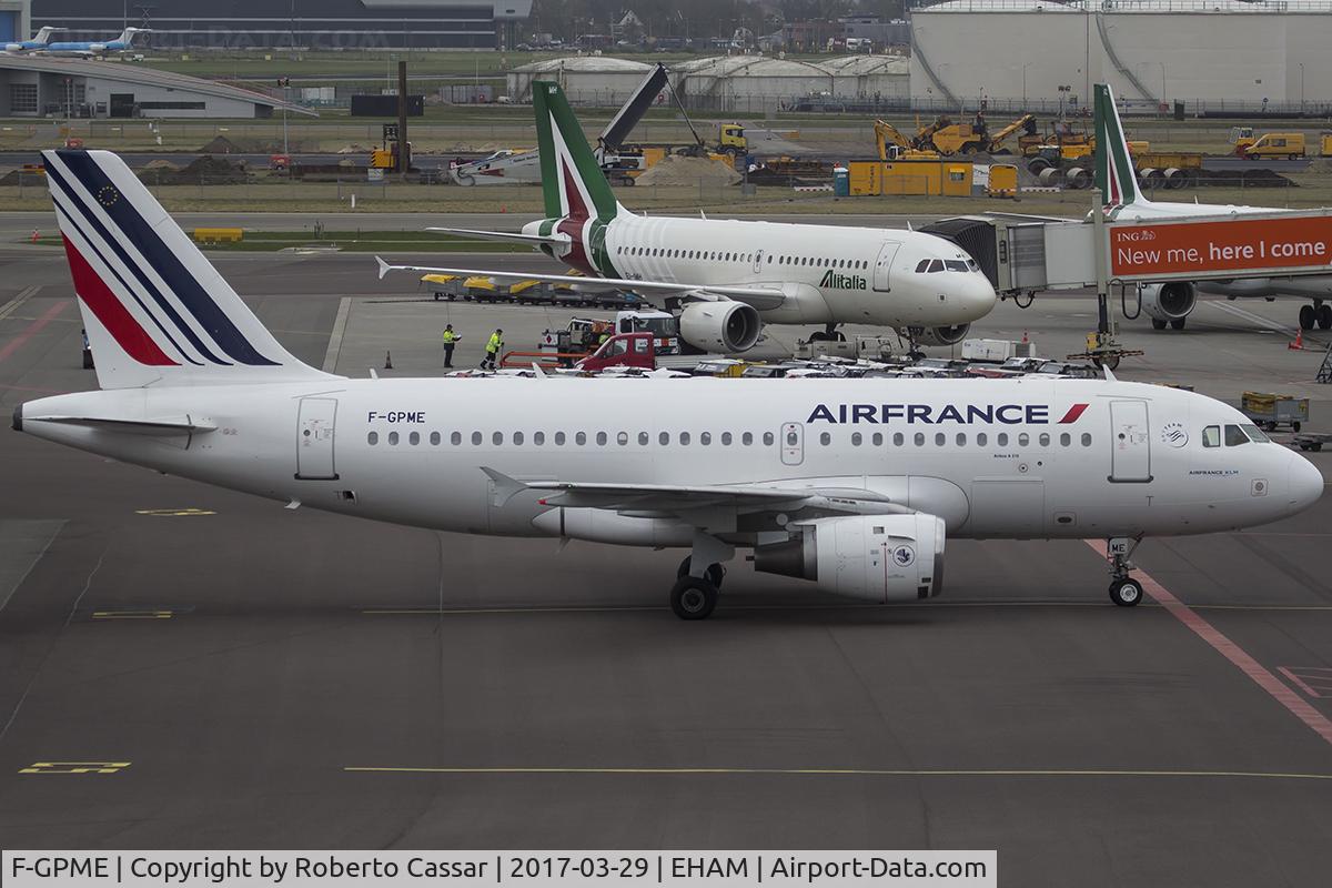 F-GPME, 1996 Airbus A319-113 C/N 625, Amsterdam 2017