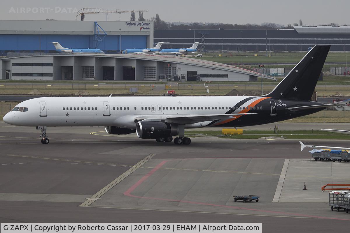 G-ZAPX, 2000 Boeing 757-256 C/N 29309, Amsterdam 2017