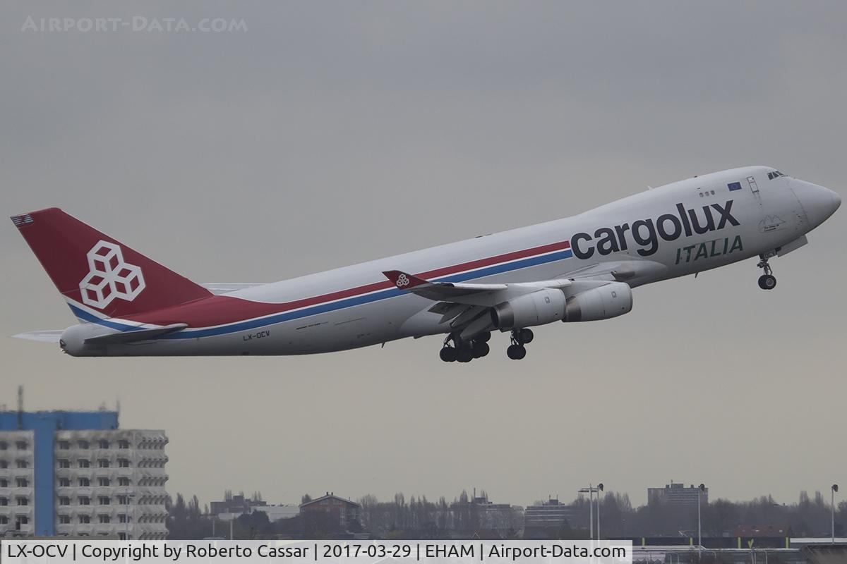 LX-OCV, 1999 Boeing 747-4R7F/SCD C/N 29731, Amsterdam 2017