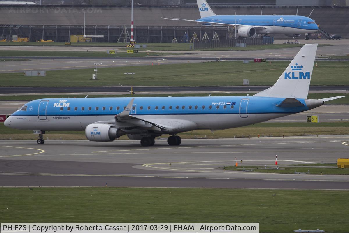 PH-EZS, 2010 Embraer 190LR (ERJ-190-100LR) C/N 19000380, Amsterdam 2017