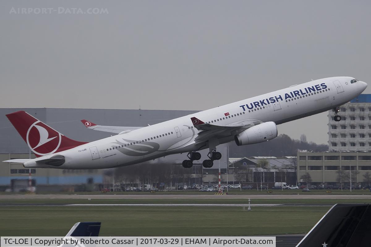 TC-LOE, 2015 Airbus A330-343 C/N 1592, Amsterdam 2017