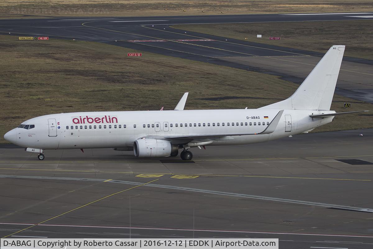 D-ABAG, 2001 Boeing 737-86J C/N 30879, Koln Bonn