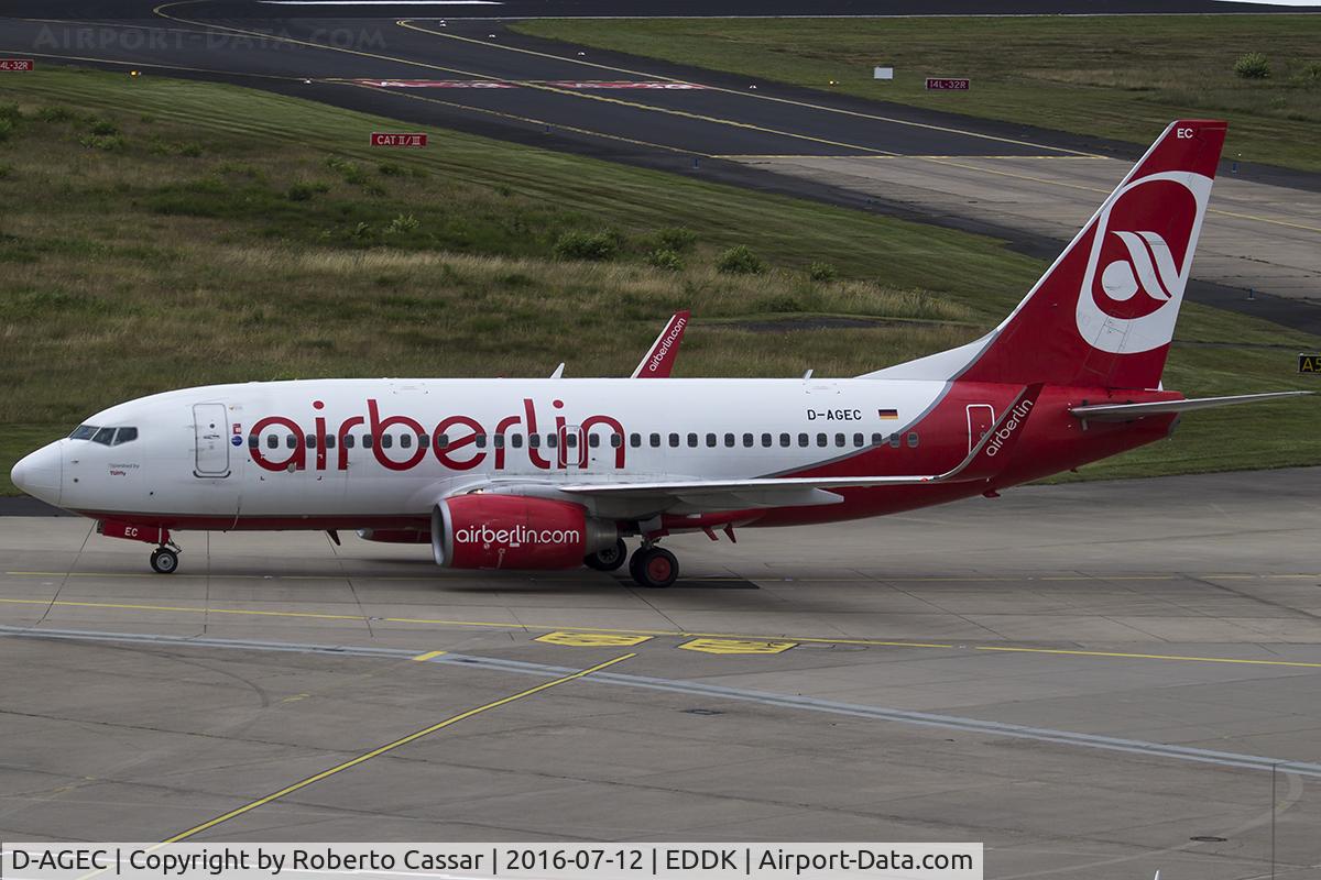 D-AGEC, 2009 Boeing 737-76J C/N 36118, Koln Bonn