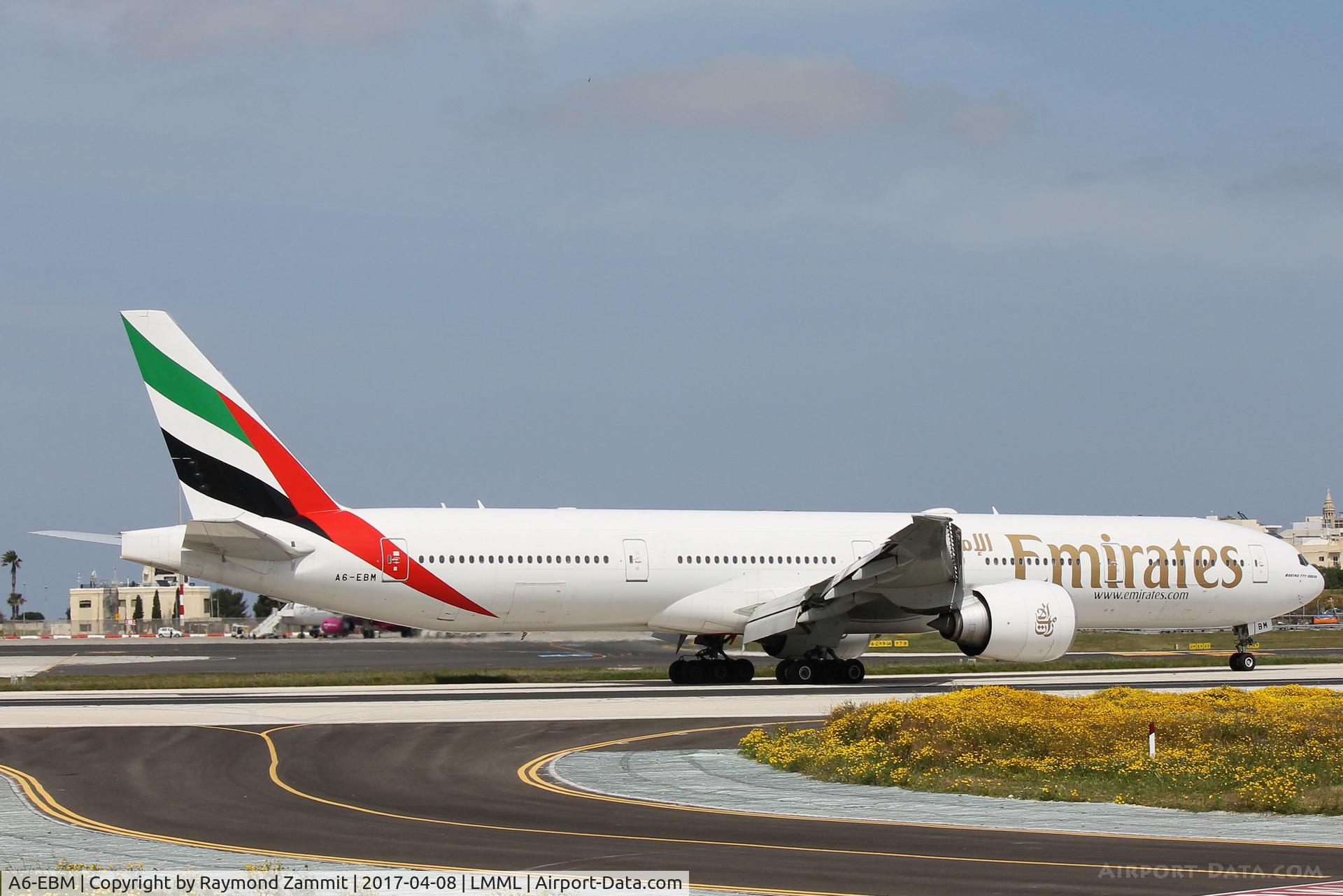 A6-EBM, 2006 Boeing 777-31H/ER C/N 34482, B777 A6-EBM Emirates Airlines