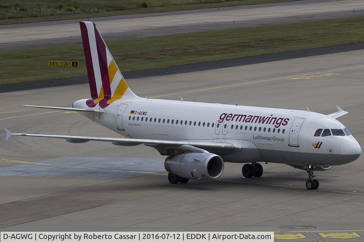 D-AGWG, 2007 Airbus A319-132 C/N 3193, Koln Bonn