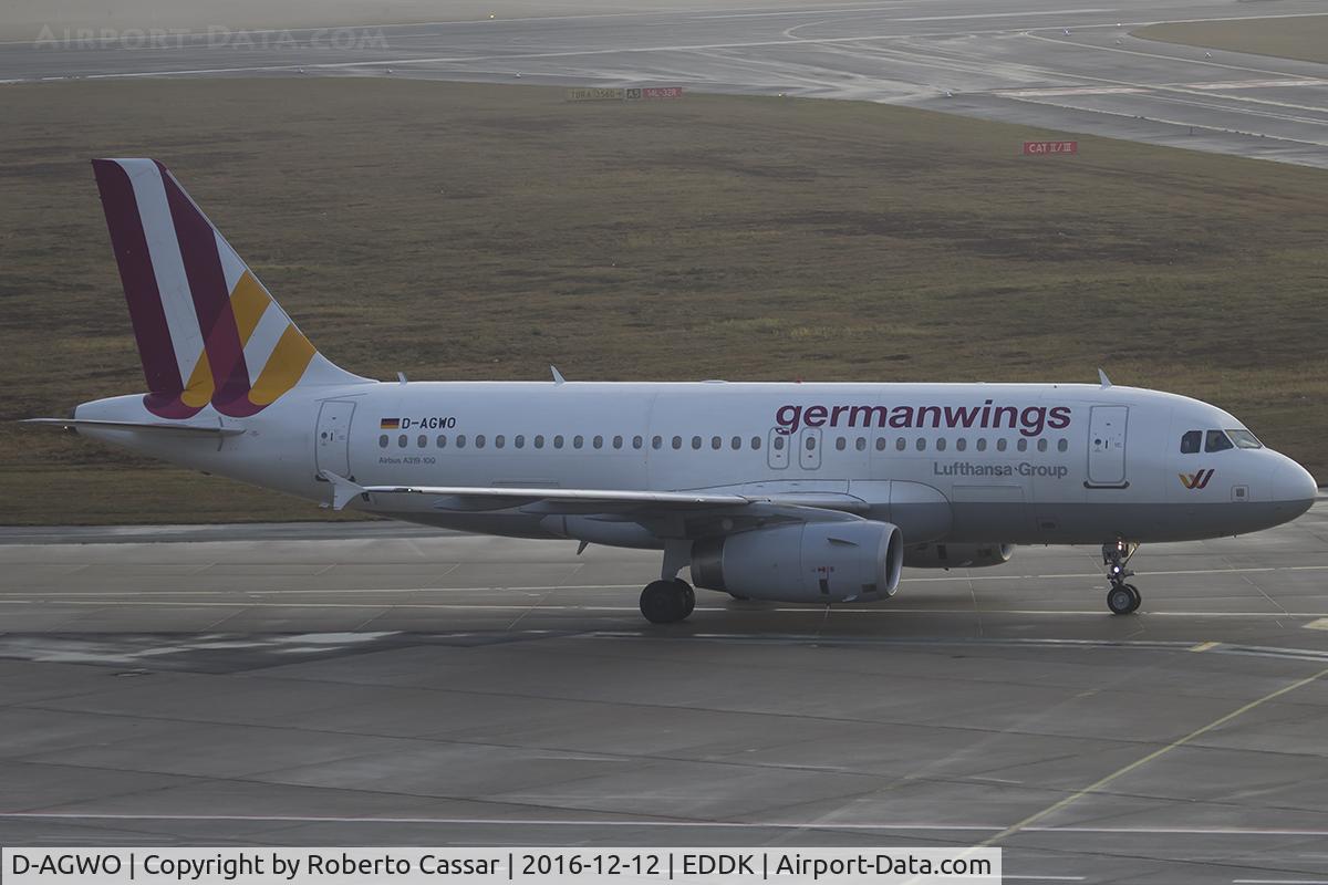 D-AGWO, 2009 Airbus A319-132 C/N 4166, Koln Bonn
