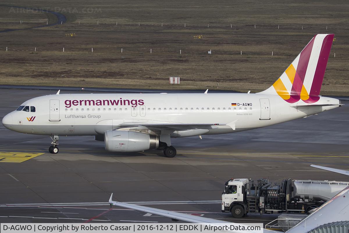 D-AGWO, 2009 Airbus A319-132 C/N 4166, Koln Bonn
