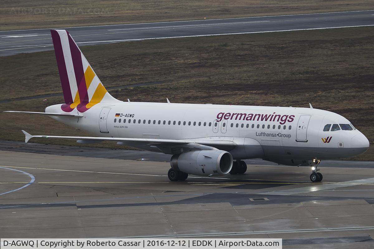 D-AGWQ, 2010 Airbus A319-132 C/N 4256, Koln Bonn
