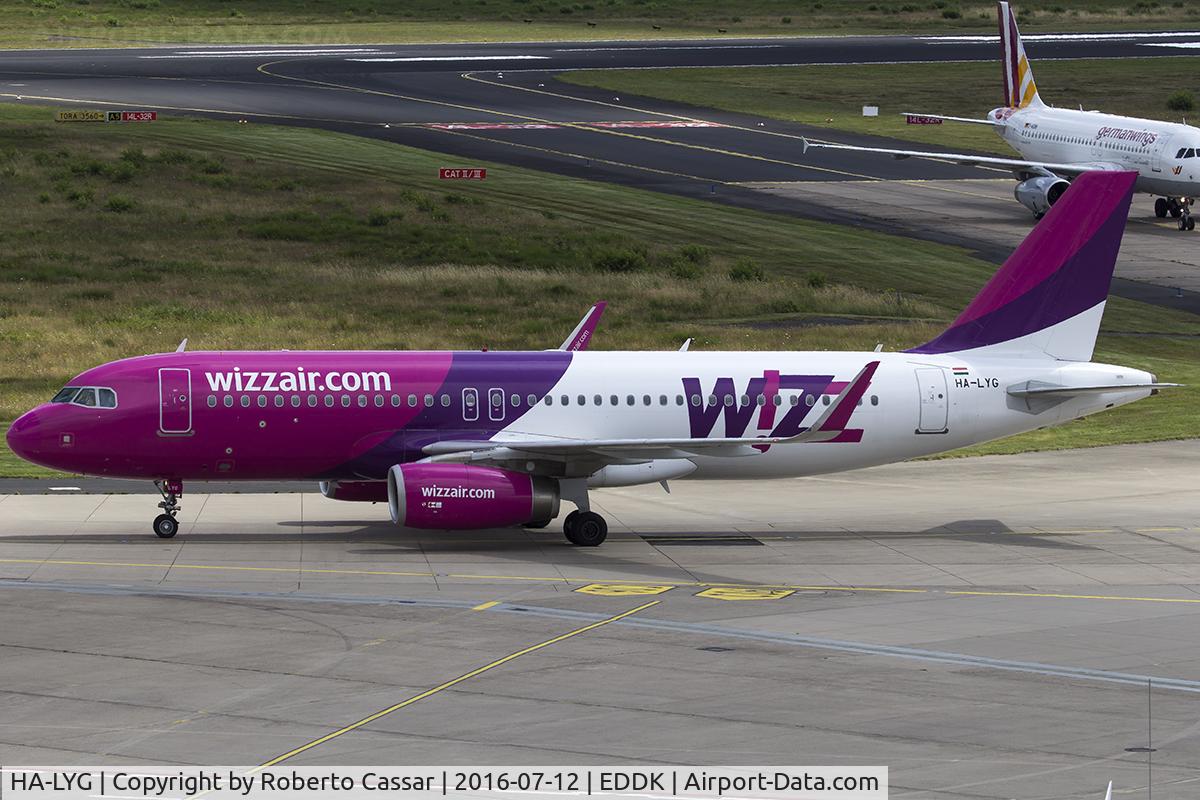 HA-LYG, 2013 Airbus A320-232 C/N 5539, Koln Bonn