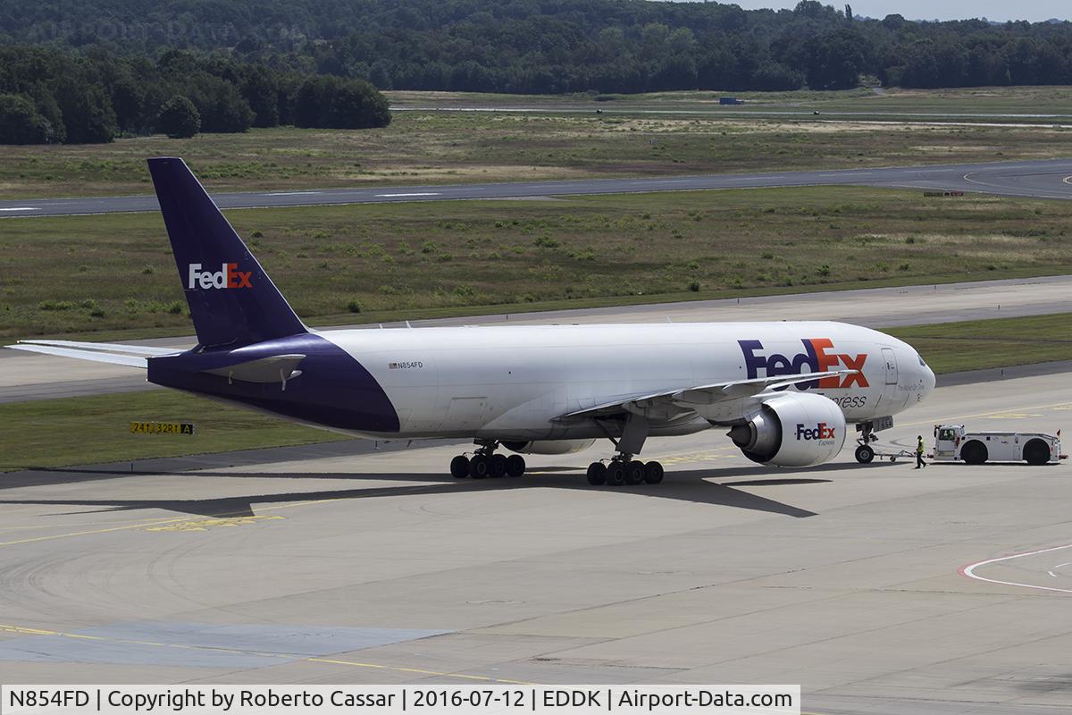 N854FD, 2010 Boeing 777-FS2 C/N 37725, Koln Bonn