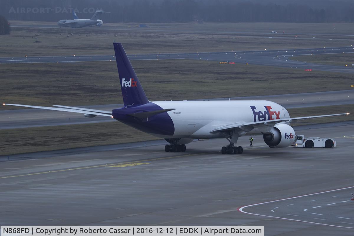 N868FD, 2015 Boeing 777-FS2 C/N 40674, Koln Bonn