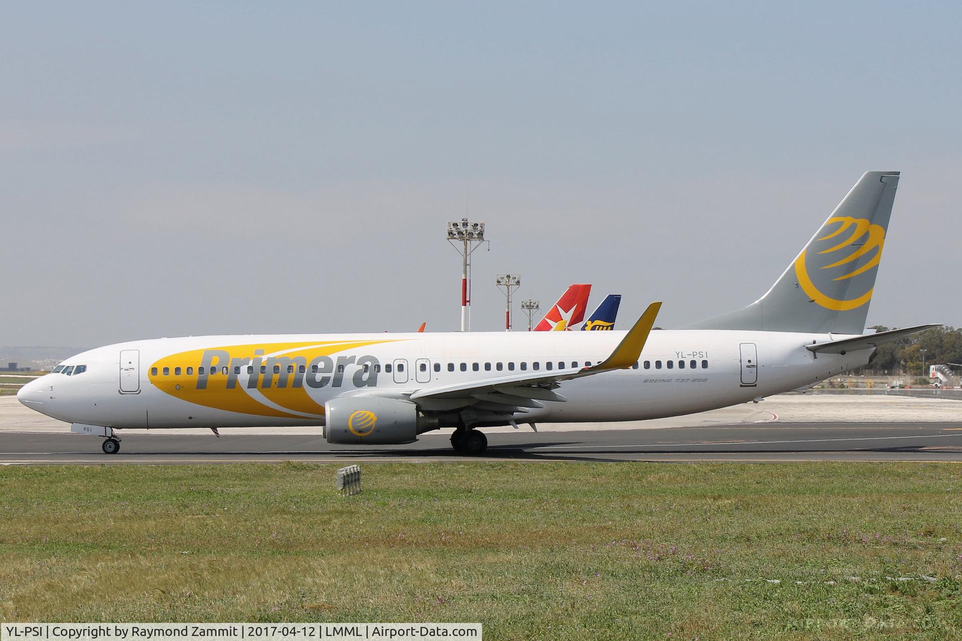 YL-PSI, 1999 Boeing 737-8K5 C/N 27983, B737-800 YL-PSI Primera Air