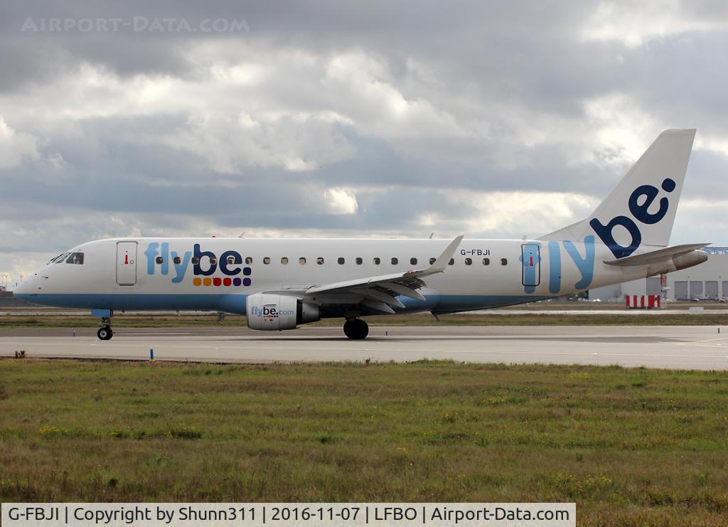 G-FBJI, 2012 Embraer 175STD (ERJ-170-200) C/N 17000355, Taxiing to the Terminal...