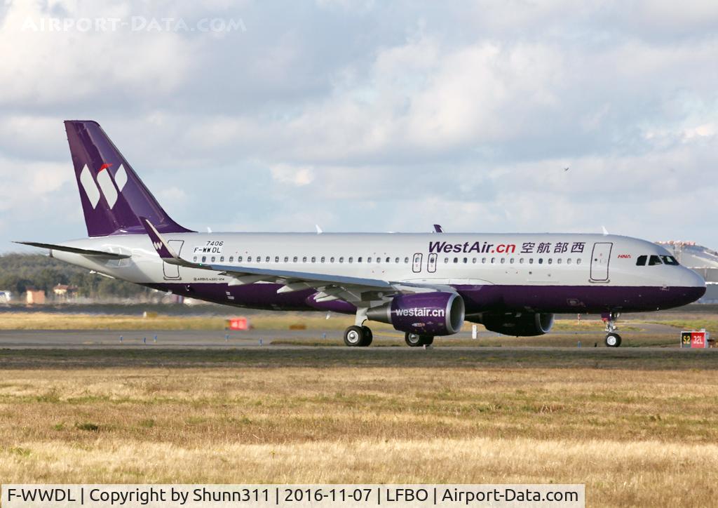F-WWDL, 2016 Airbus A320-214 C/N 7406, C/n 7406 - To be B-8846