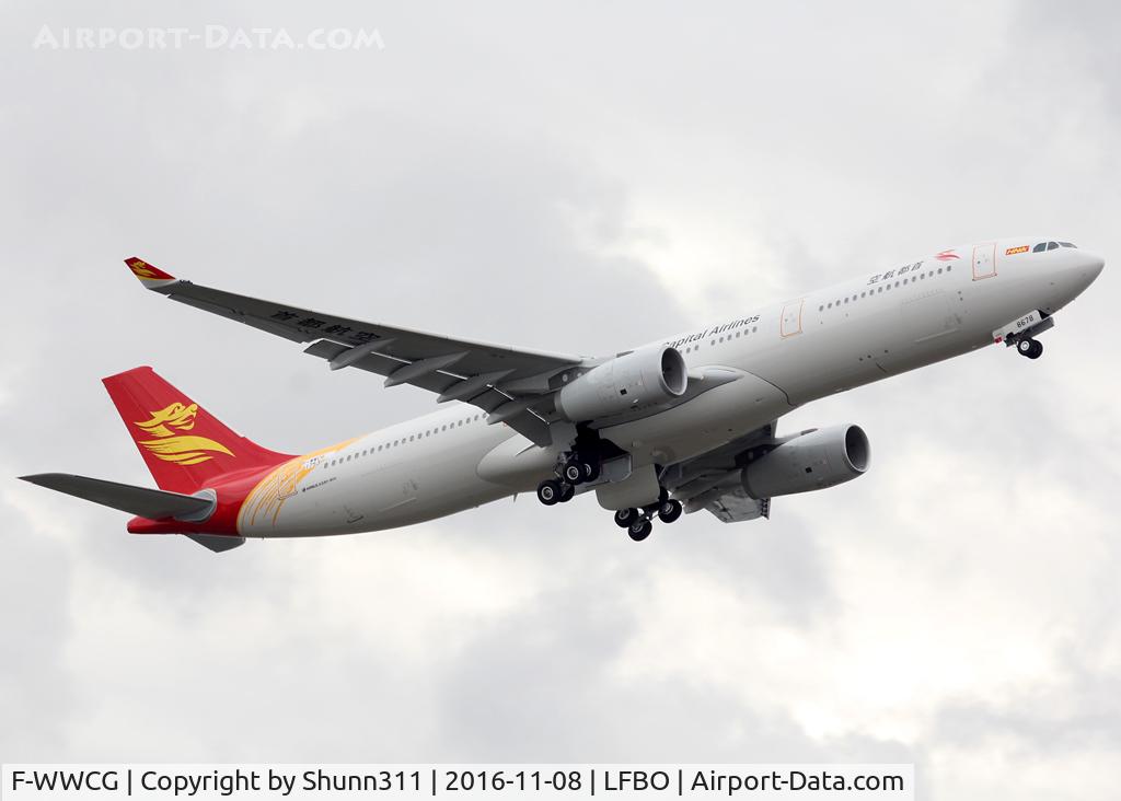 F-WWCG, 2016 Airbus A330-343 C/N 1753, C/n 1753 - To be B-8678