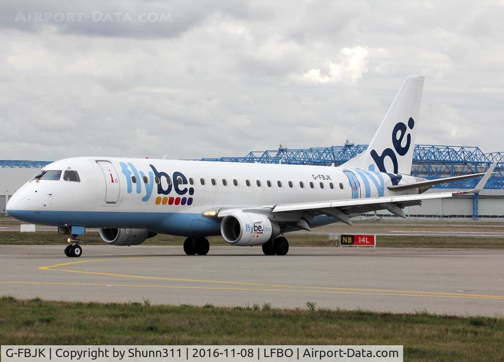 G-FBJK, 2012 Embraer 175STD (ERJ-170-200) C/N 17000359, Taxiing to the Terminal...
