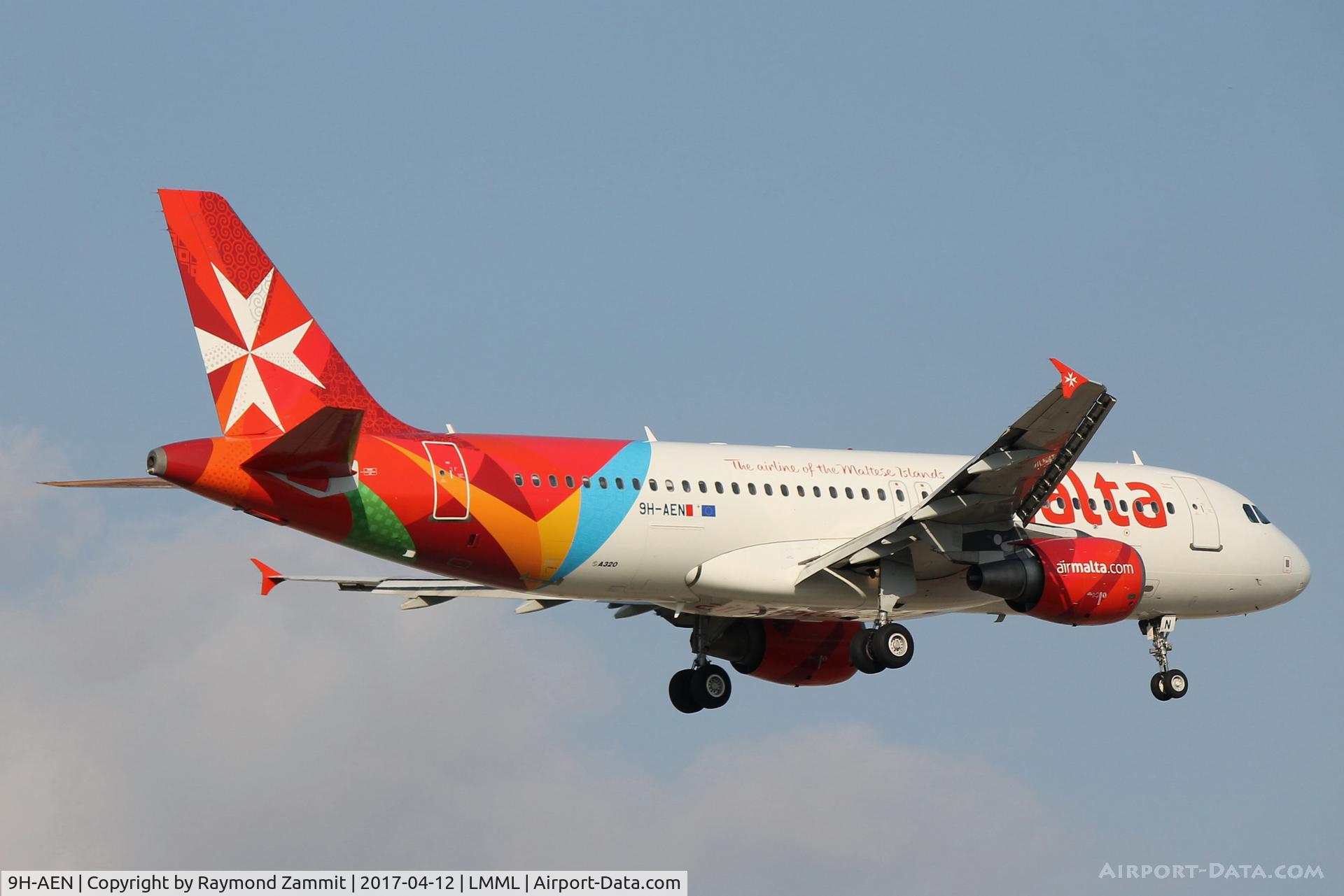 9H-AEN, 2005 Airbus A320-214 C/N 2665, A320 9H-AEN Air Malta