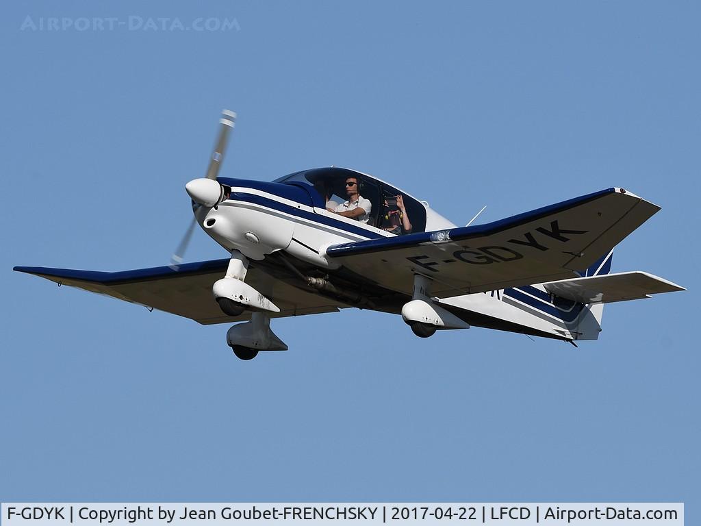 F-GDYK, Robin DR-400-120 Dauphin 2+2 C/N 1661, Aéroclub d'Andernos