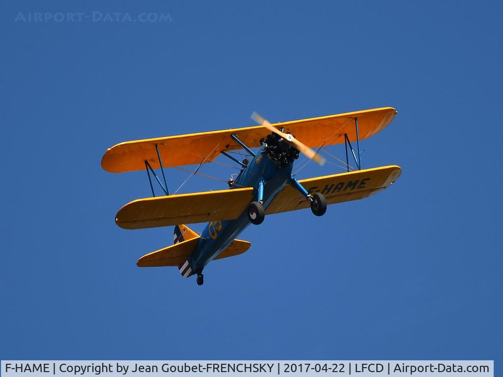 F-HAME, 1940 Boeing A75 C/N 75-190, SARL By Plane