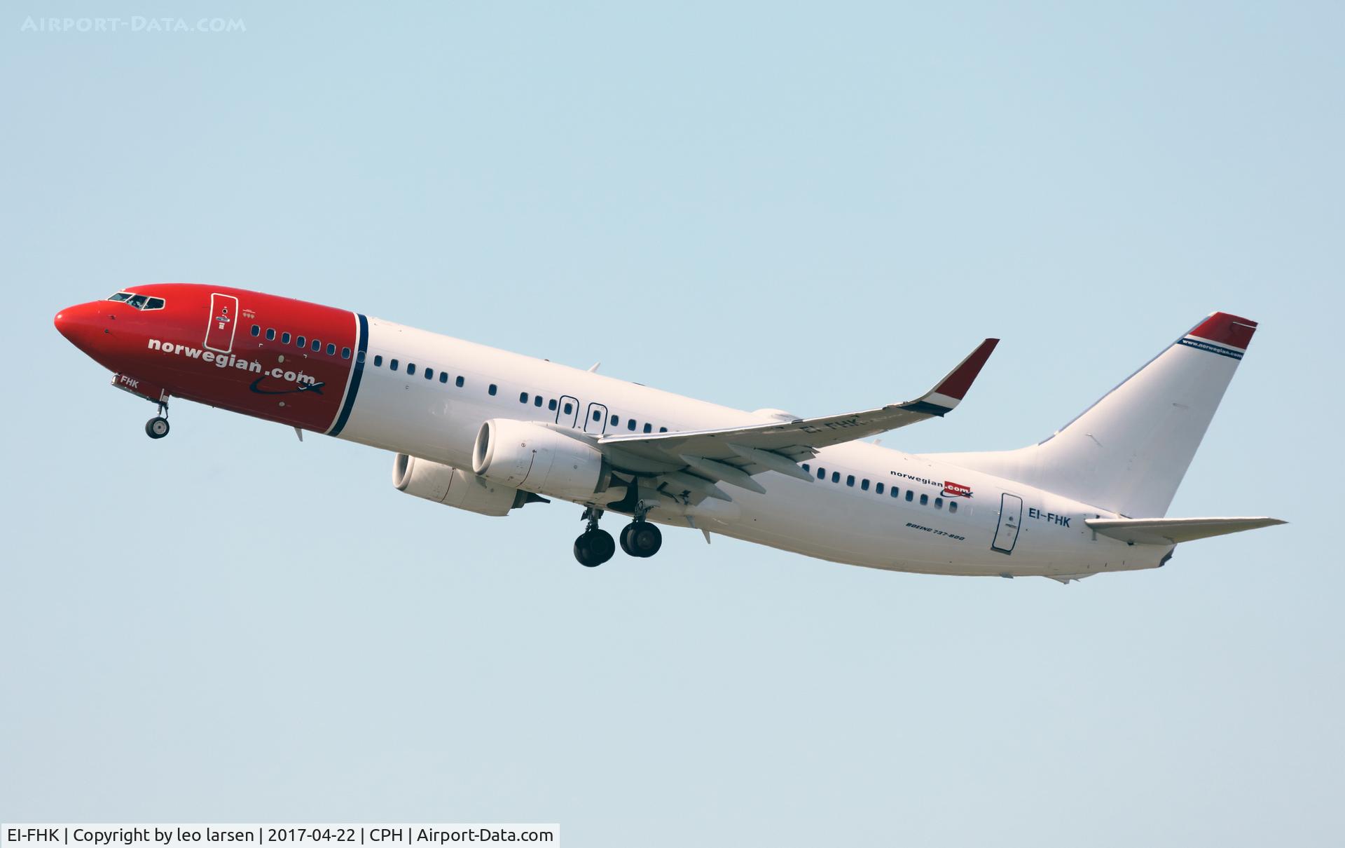 EI-FHK, 2015 Boeing 737-8JP C/N 41140, Copenhagen 22.4.2017