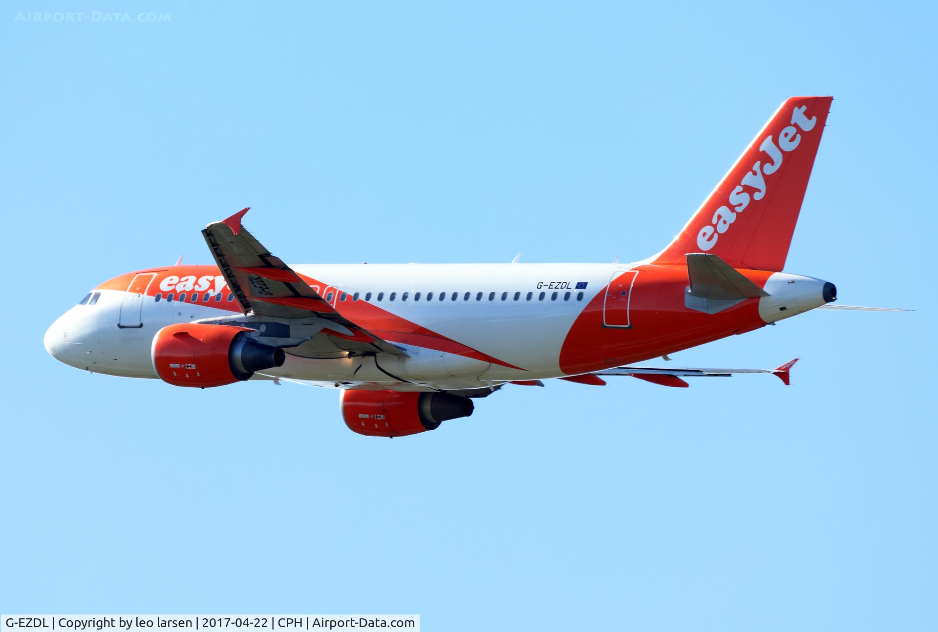 G-EZDL, 2008 Airbus A319-111 C/N 3569, Copenhagen 22.4.2017
