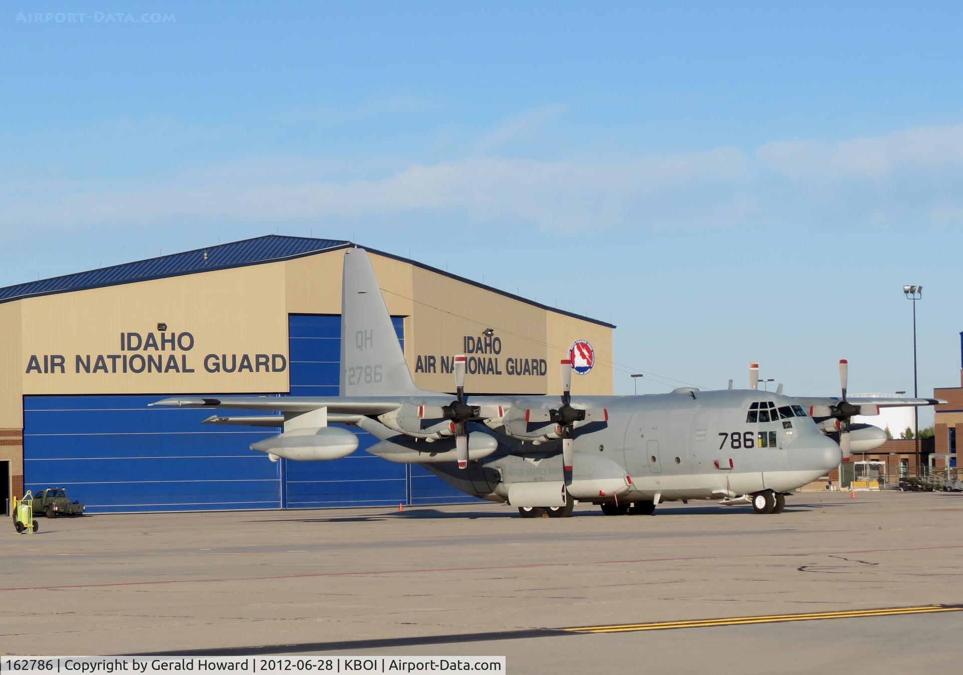 162786, 1983 Lockheed KC-130T Hercules C/N 382-5011, Parked on the ANG ramp. VMGR-234 