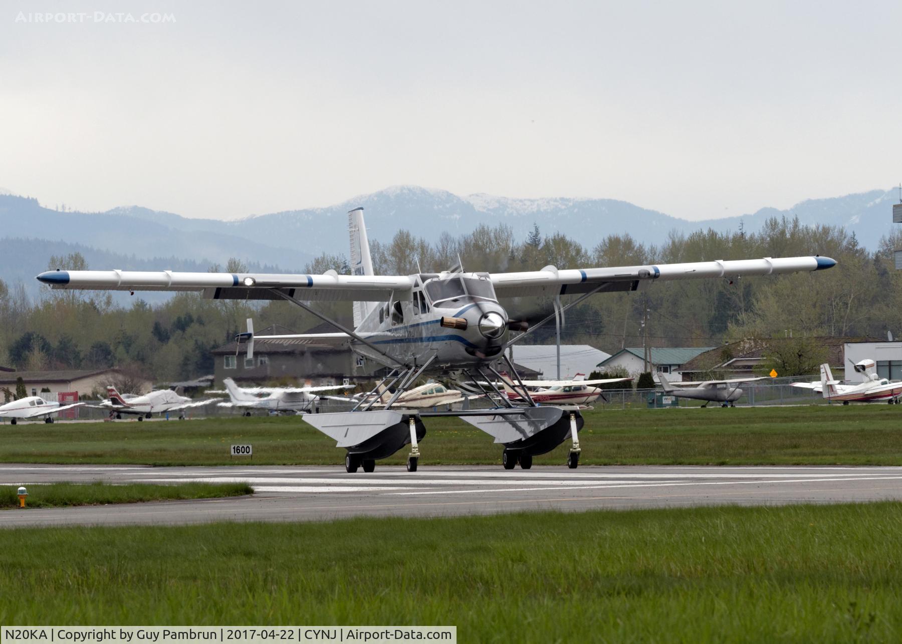 N20KA, 1966 De Havilland Canada DHC-2 Turbo Beaver Mk.3 C/N 1652TB29, Just landed