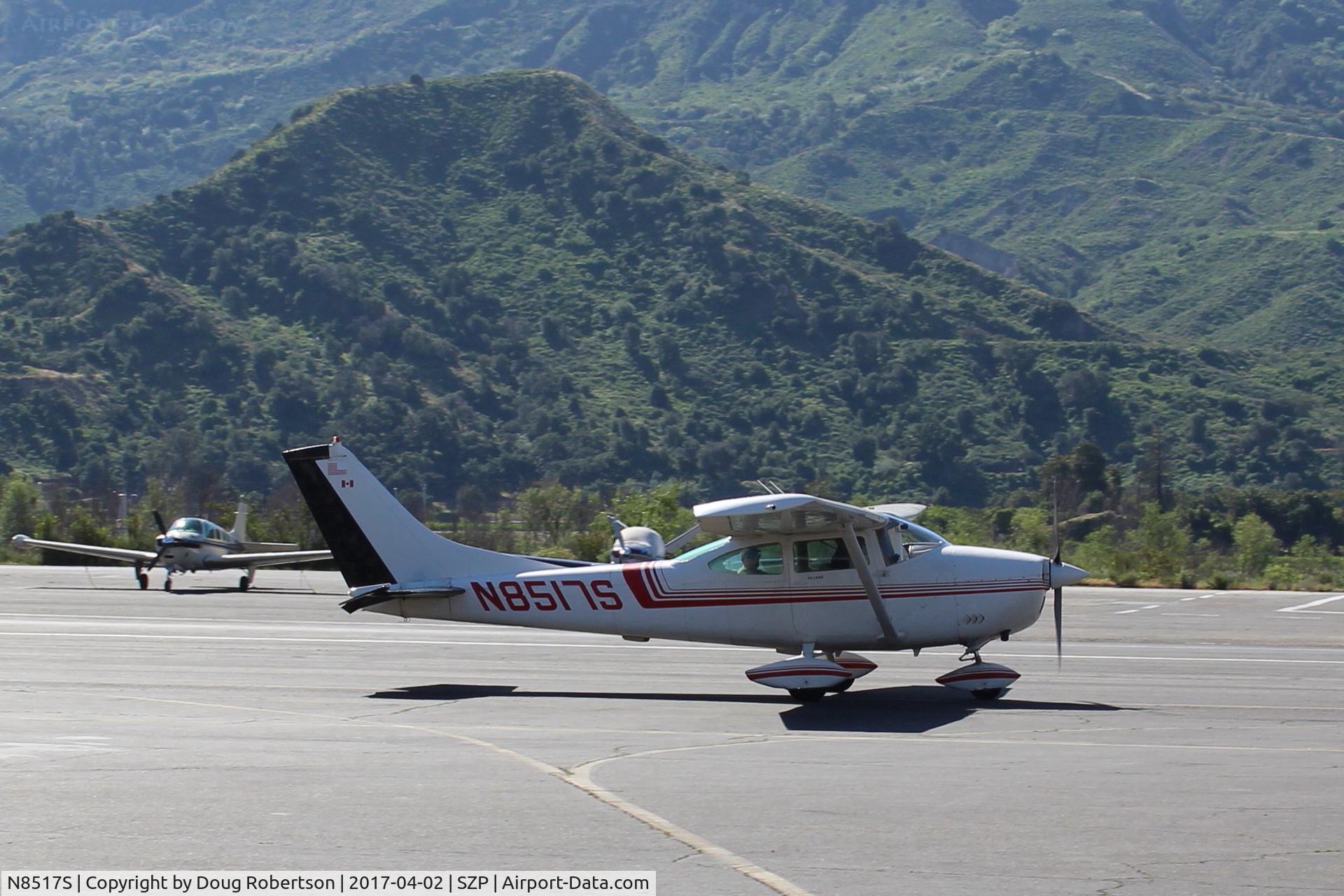 N8517S, 1965 Cessna 182H Skylane C/N 18256617, 1965 Cessna 182H SKYLANE, Continental O-470-R 230 Hp, taxi
