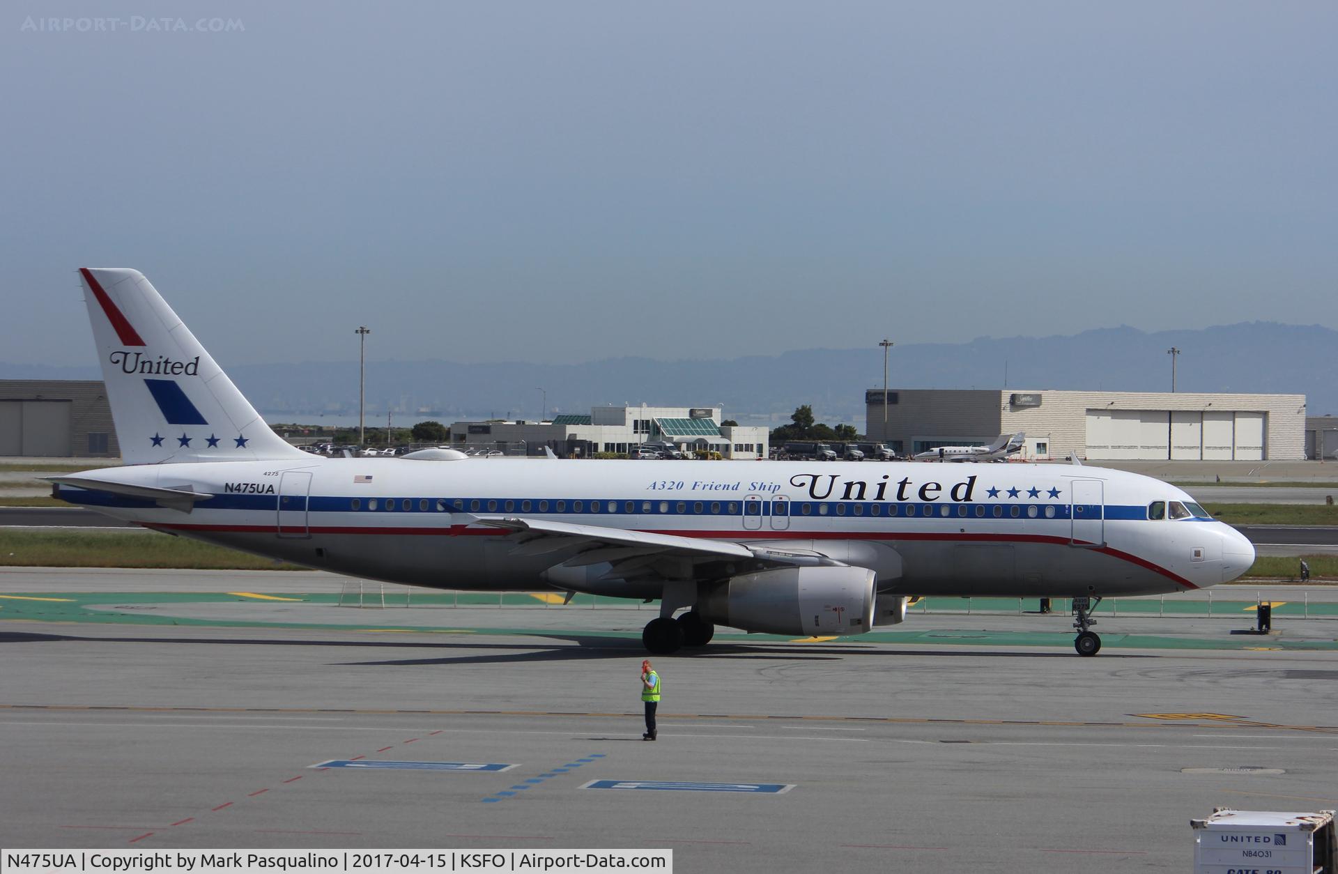N475UA, 2001 Airbus A320-232 C/N 1495, Airbus A320