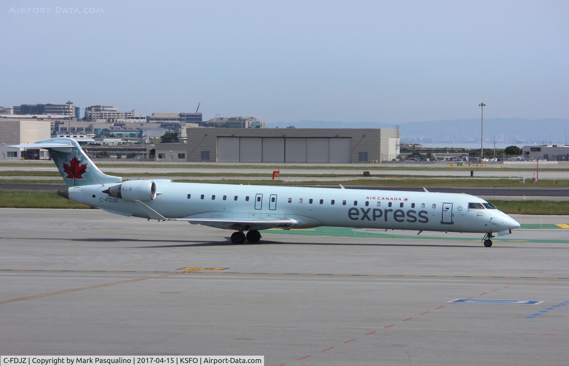 C-FDJZ, 2005 Canadair CRJ-705ER (CL-600-2D15) Regional Jet C/N 15041, CL-600-2D15