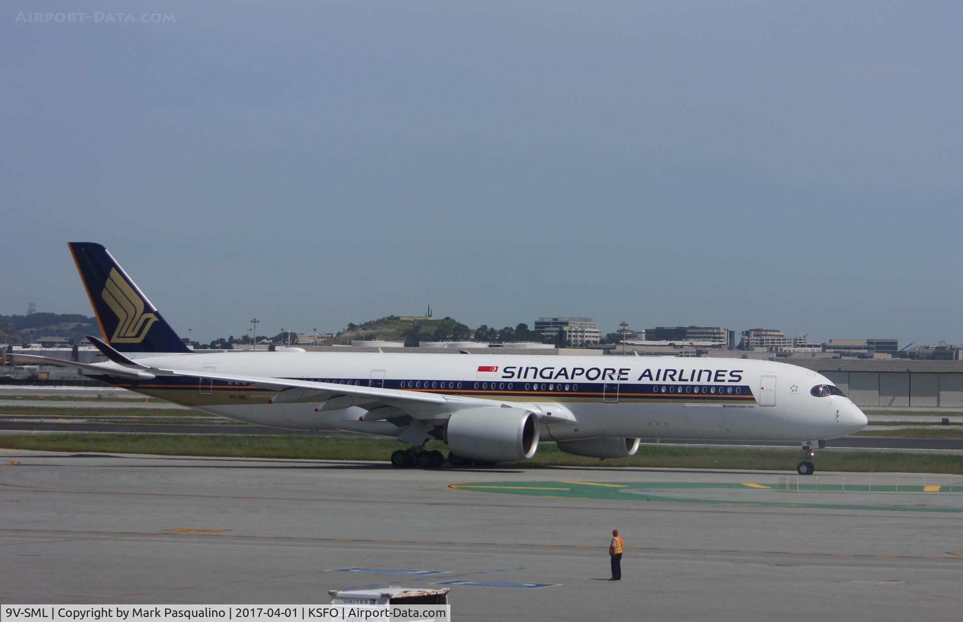 9V-SML, 2017 Airbus A350-941 C/N 096, Airbus A350-941