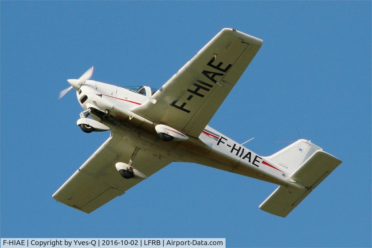F-HIAE, Tecnam P-2002JF Sierra C/N Not found F-HIAE, Tecnam P-2002JF Sierra, Take off rwy 25L, Brest-Bretagne Airport (LFRB-BES)