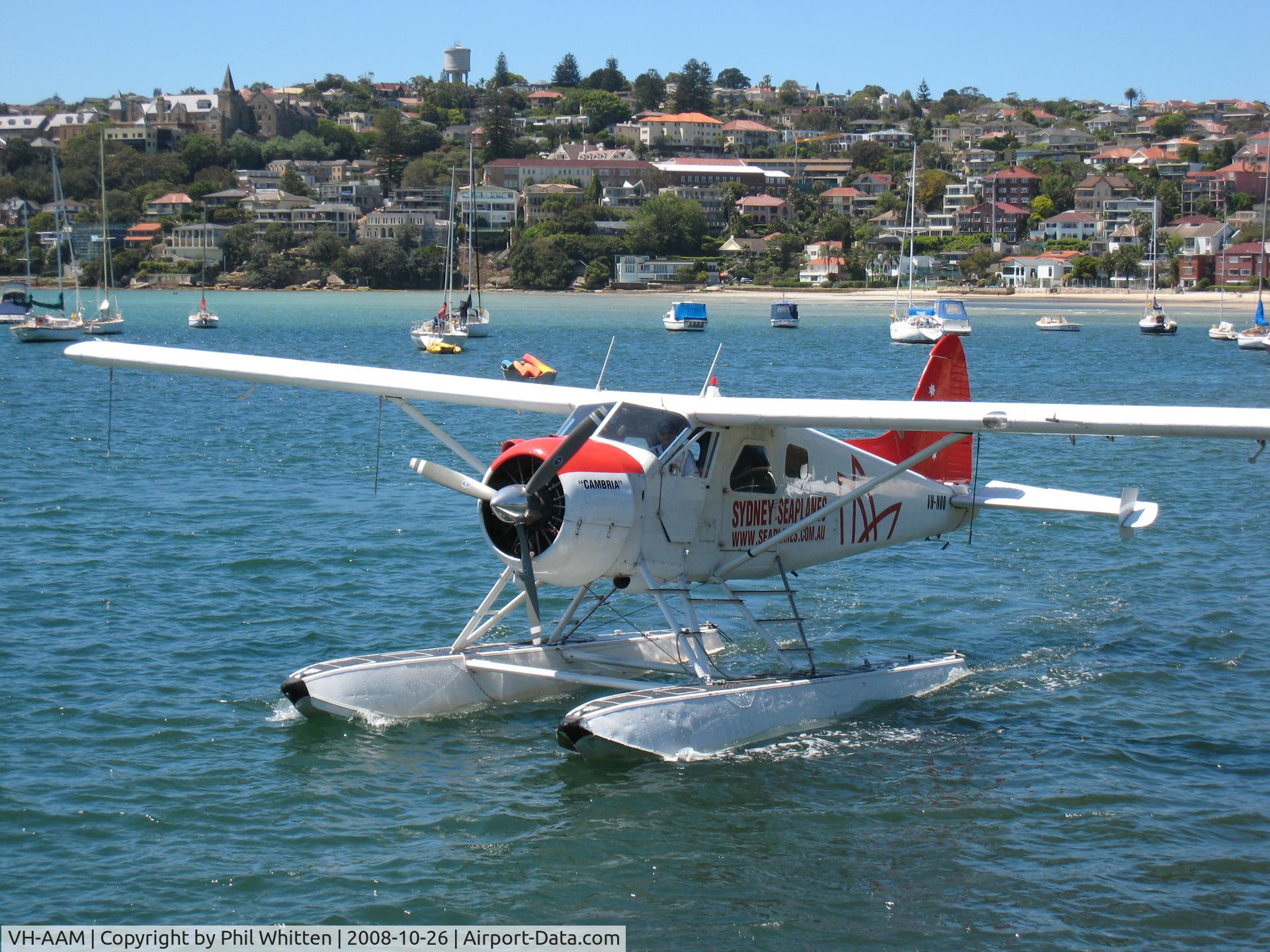 VH-AAM, 1961 De Havilland Canada DHC-2 Beaver Mk.I C/N 1492, Ready for flight to Cottage Point