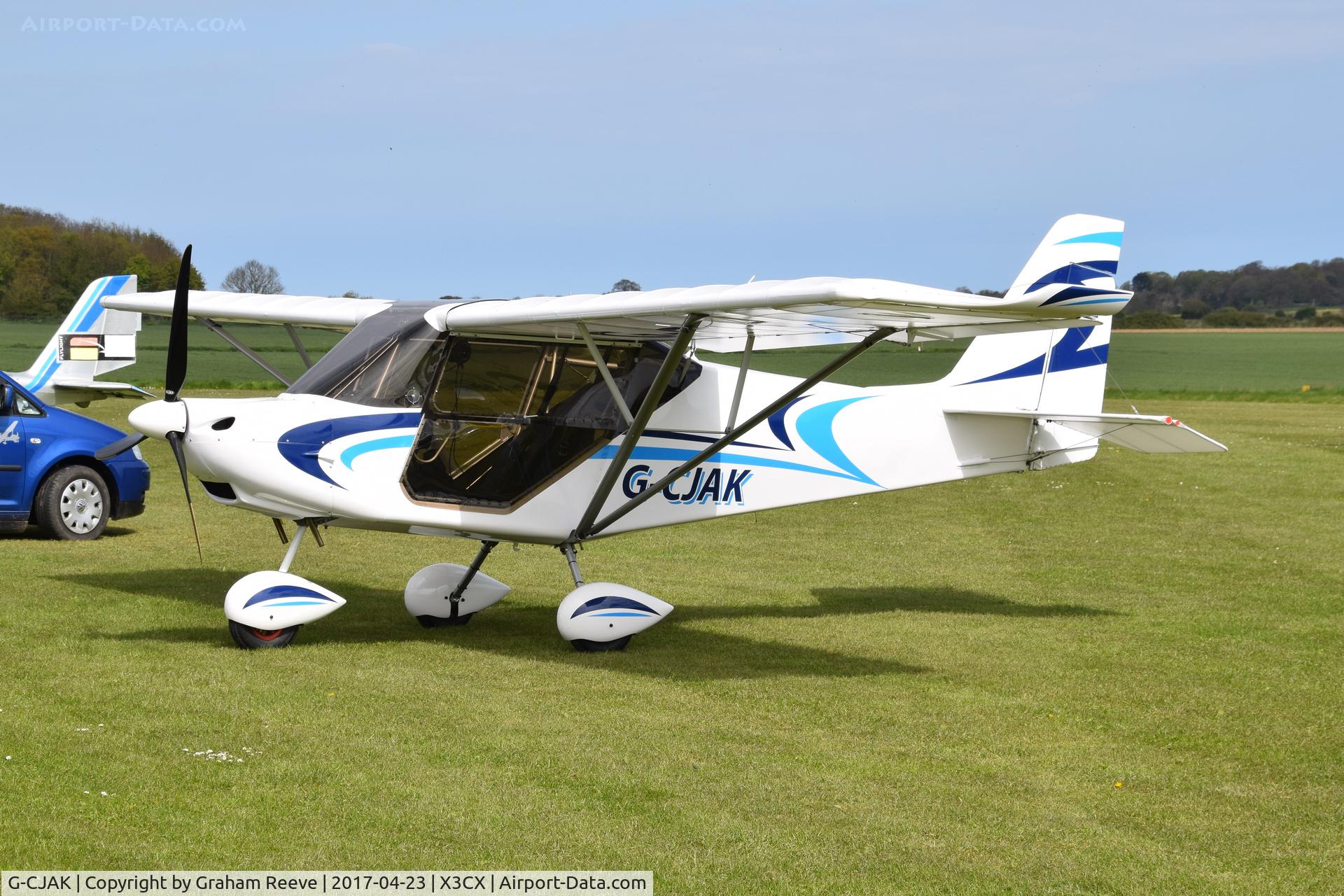 G-CJAK, 2016 Best Off Skyranger Nynja 912S(1) C/N BMAA/HB/674, Parked at Northrepps.